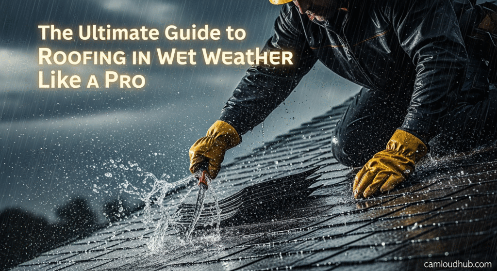 The Ultimate Guide to Roofing in Wet Weather Like a Pro