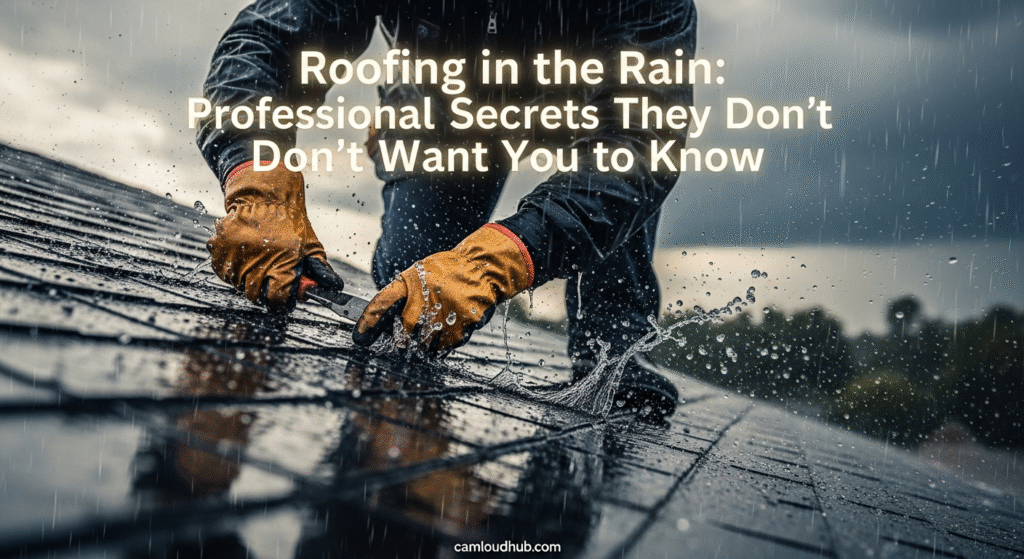 Roofing in the Rain: Professional Secrets They Don’t Want You to Know