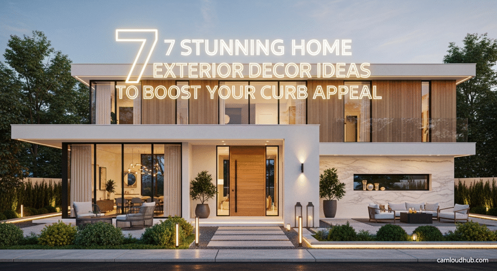 7 Stunning Home Exterior Decor Ideas to Boost Your Curb Appeal