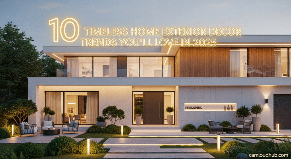 10 Timeless Home Exterior Decor Trends You’ll Love in 2025