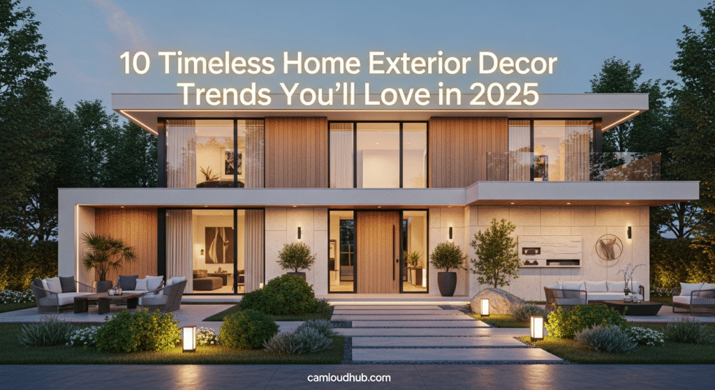 10 Timeless Home Exterior Decor Trends You’ll Love in 2025
