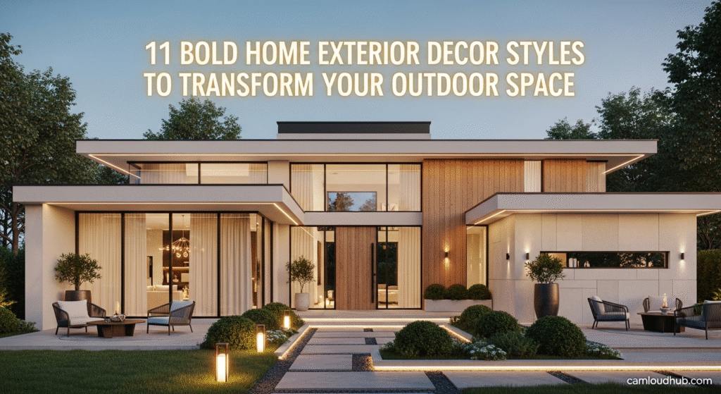 11 Bold Home Exterior Decor Styles to Transform Your Outdoor Space 5 11 Bold Home Exterior Decor Styles to Transform Your Outdoor Space