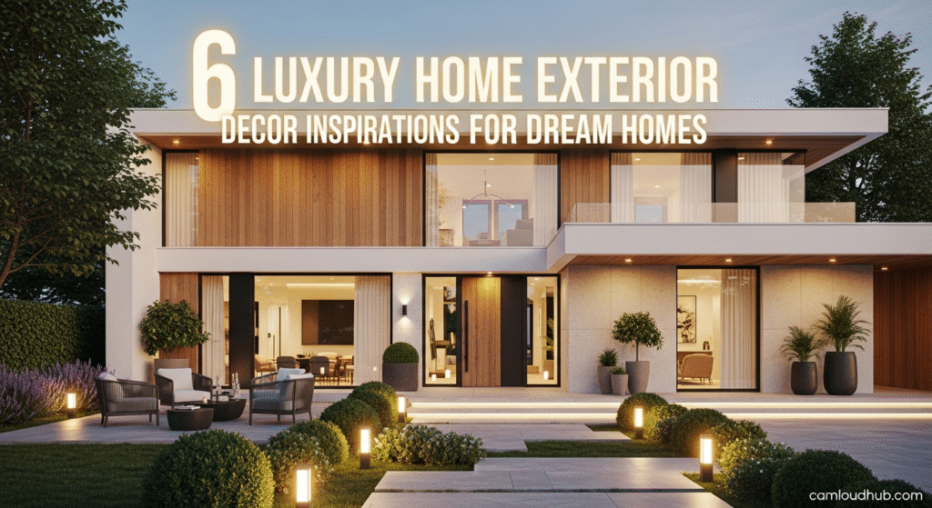 6 Luxury Home Exterior Decor Inspirations for Dream Homes