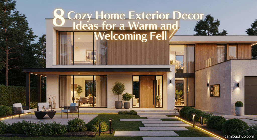 8 Cozy Home Exterior Decor Ideas for a Warm and Welcoming Feel