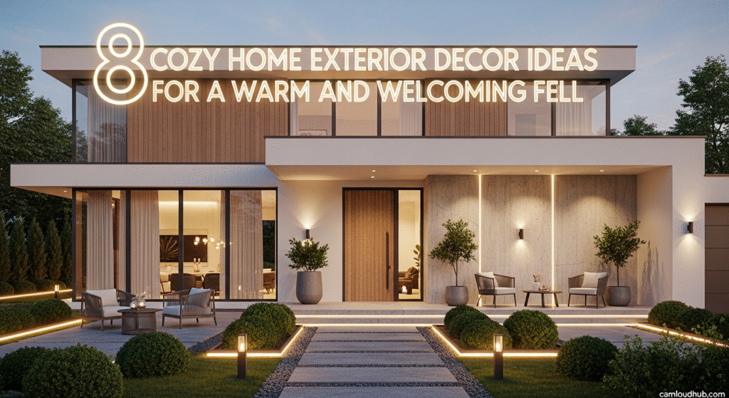 8 Cozy Home Exterior Decor Ideas for a Warm and Welcoming Feel