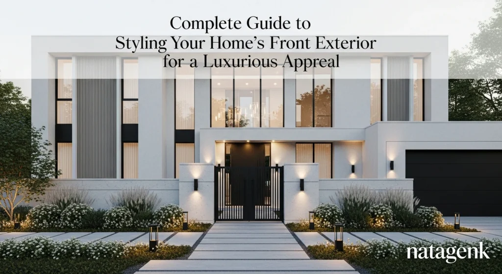 Complete Guide to Styling Your Home’s Front Exterior for a Luxurious Appeal