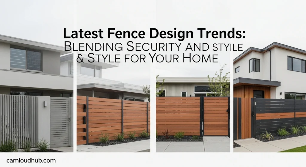 Latest Fence Design Trends: Blending Security and Style for Your Home 6 Latest Fence Design Trends: Blending Security and Style for Your Home