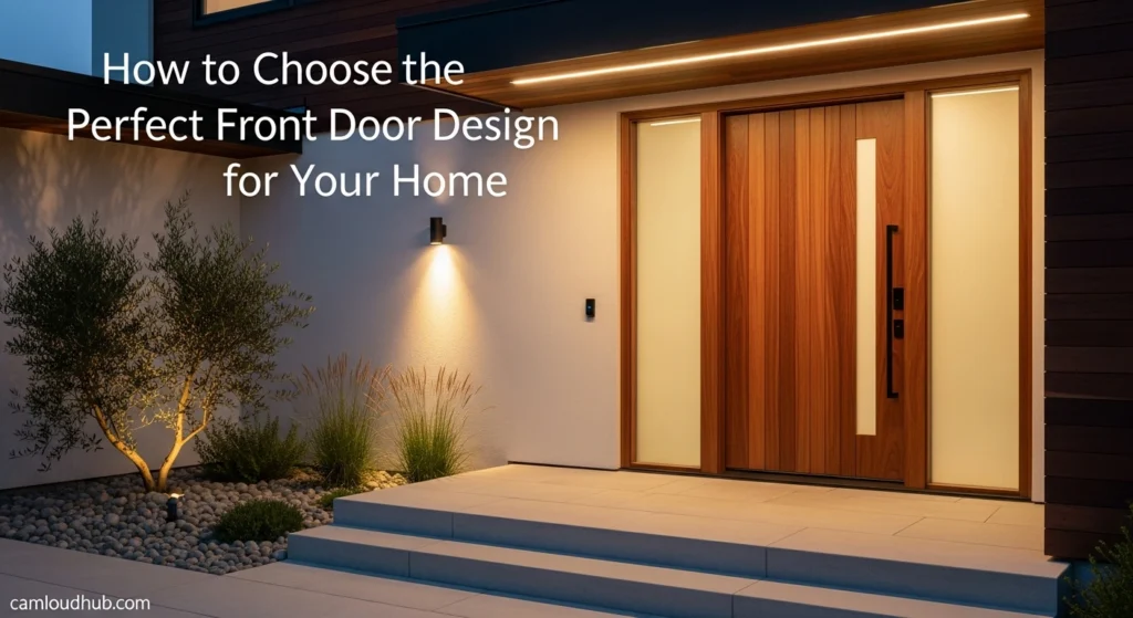 How to Choose the Perfect Front Door Design for Your Home
