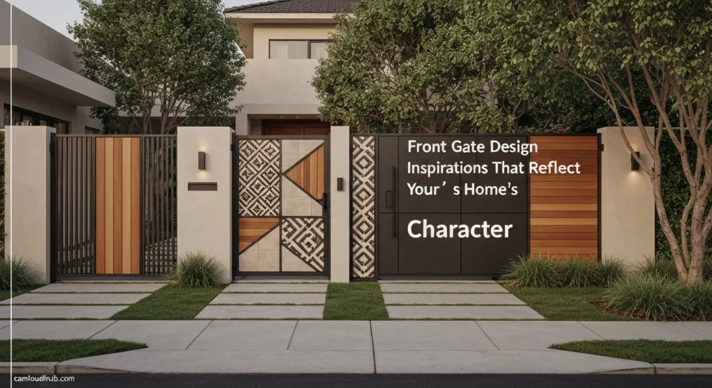 Front Gate Design Inspirations That Reflect Your Home’s Character 6 Front Gate Design Inspirations That Reflect Your Home’s Character