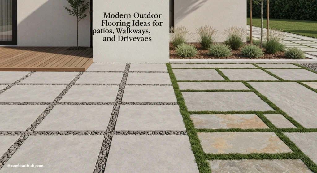 Modern Outdoor Flooring Ideas for Patios, Walkways, and Driveways