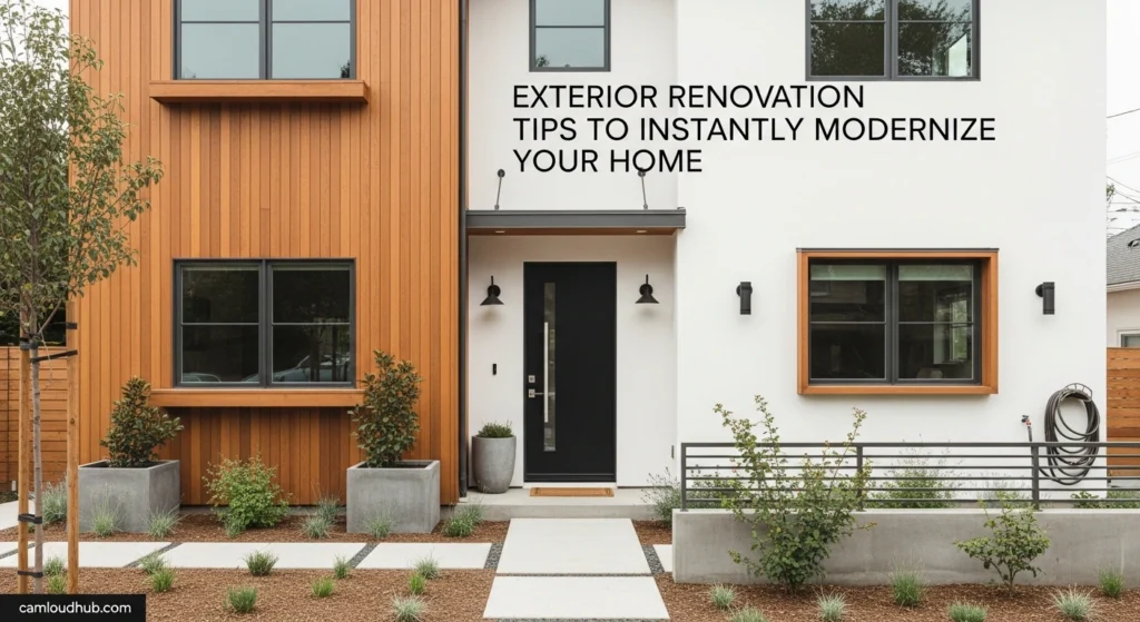 Exterior Renovation Tips to Instantly Modernize Your Home