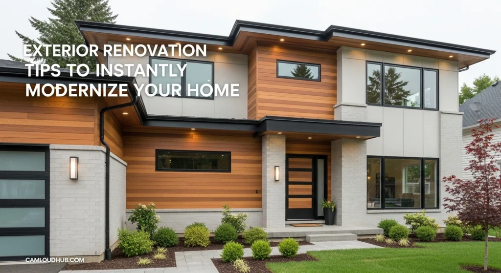 Exterior Renovation Tips to Instantly Modernize Your Home
