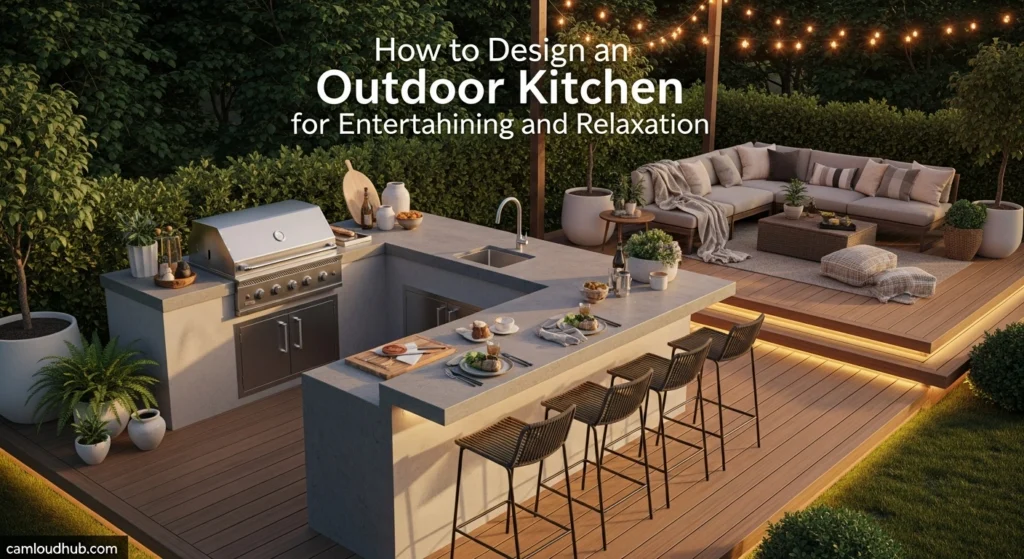 How to Design an Outdoor Kitchen for Entertaining and Relaxation 7 How to Design an Outdoor Kitchen for Entertaining and Relaxation