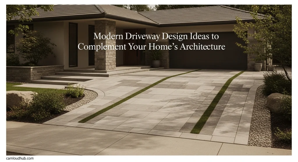 Modern Driveway Design Ideas to Complement Your Home’s Architecture