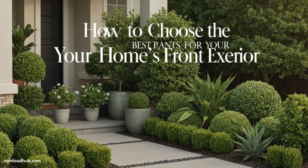 How to Choose the Best Plants for Your Home’s Front Exterior