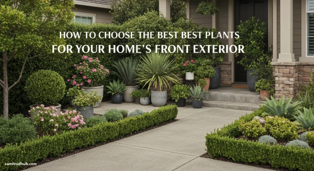 How to Choose the Best Plants for Your Home’s Front Exterior