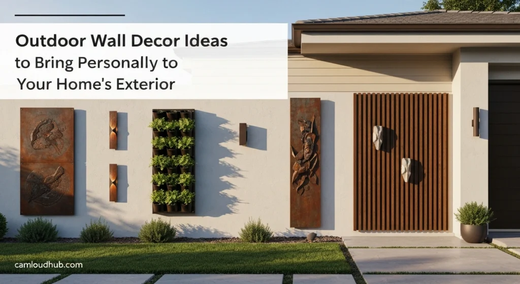 Outdoor Wall Decor Ideas to Bring Personality to Your Home’s Exterior
