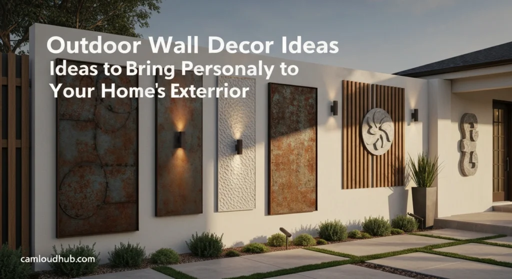 Outdoor Wall Decor Ideas to Bring Personality to Your Home’s Exterior