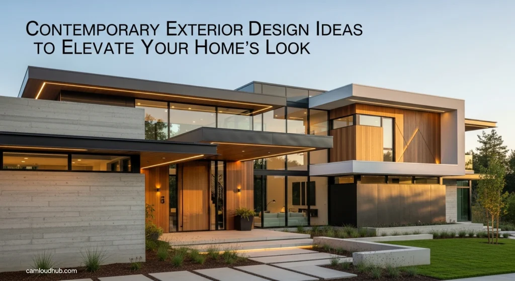 Contemporary Exterior Design Ideas to Elevate Your Home’s Look