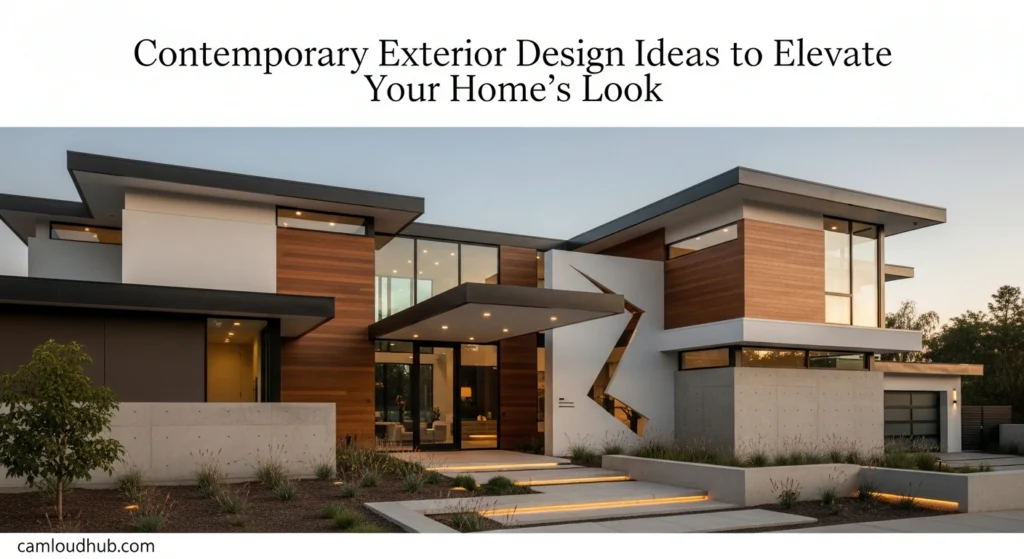 Contemporary Exterior Design Ideas to Elevate Your Home’s Look
