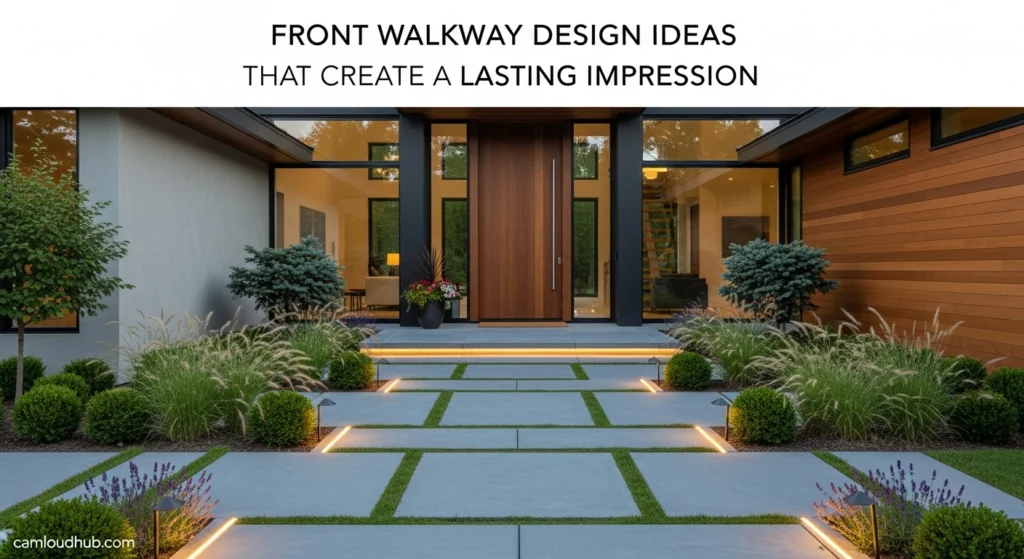 Front Walkway Design Ideas That Create a Lasting Impression 7 Front Walkway Design Ideas That Create a Lasting Impression