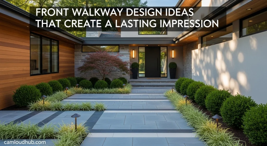 Front Walkway Design Ideas That Create a Lasting Impression 6 Front Walkway Design Ideas That Create a Lasting Impression
