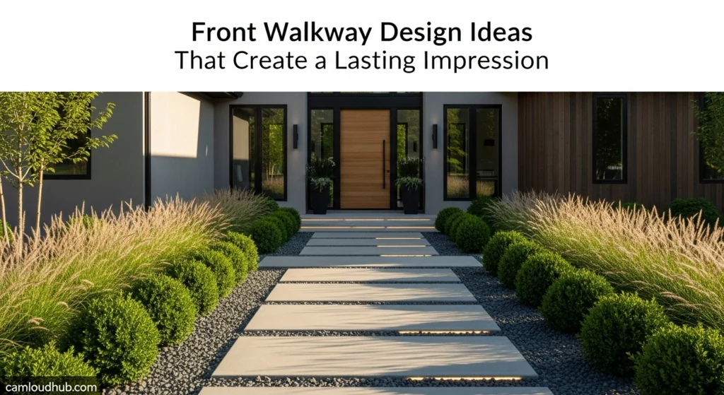 Front Walkway Design Ideas That Create a Lasting Impression