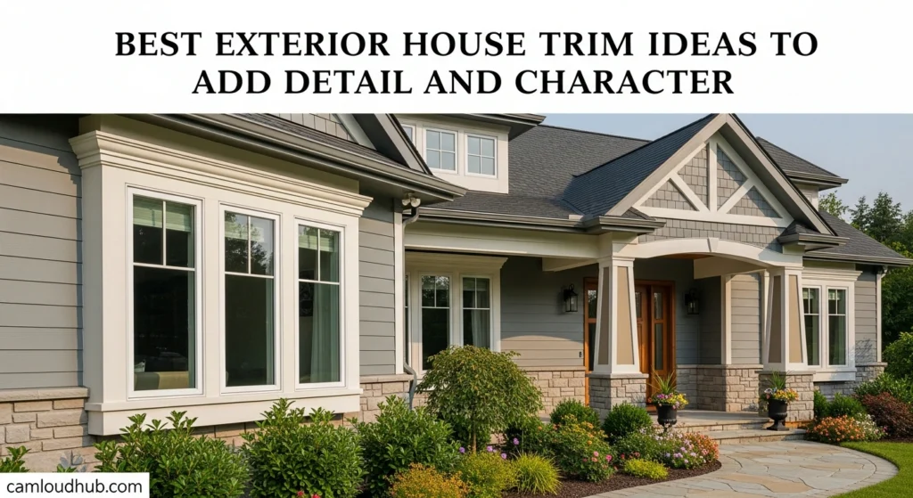 Best Exterior House Trim Ideas to Add Detail and Character