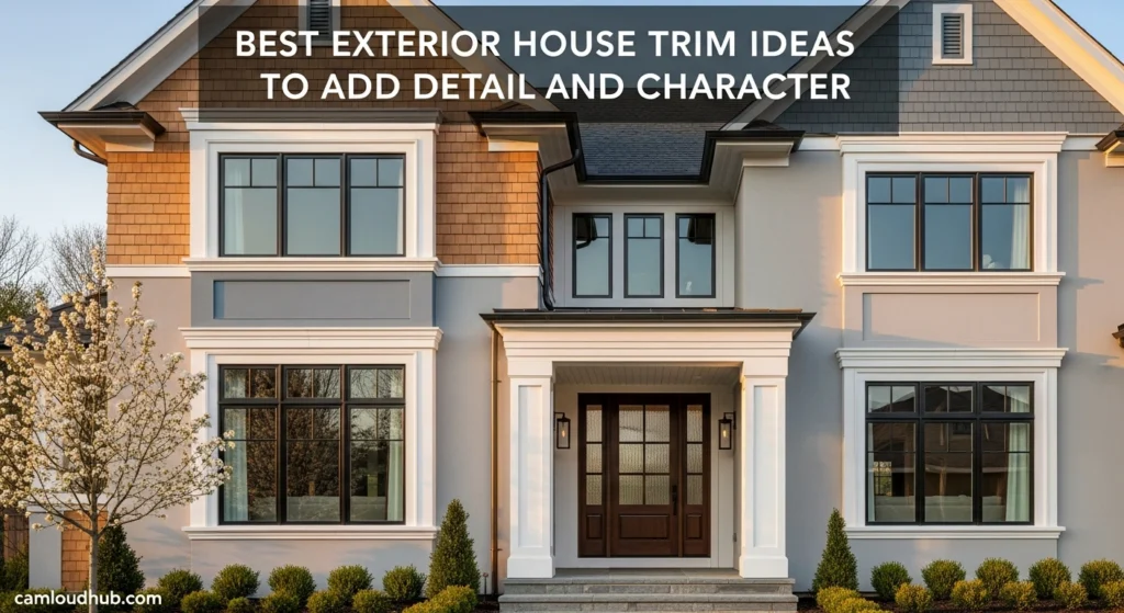 Best Exterior House Trim Ideas to Add Detail and Character