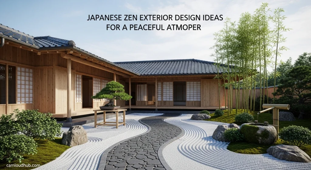 Japanese Zen Exterior Design Ideas for a Peaceful Atmosphere