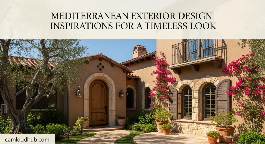Mediterranean Exterior Design Inspirations for a Timeless Look
