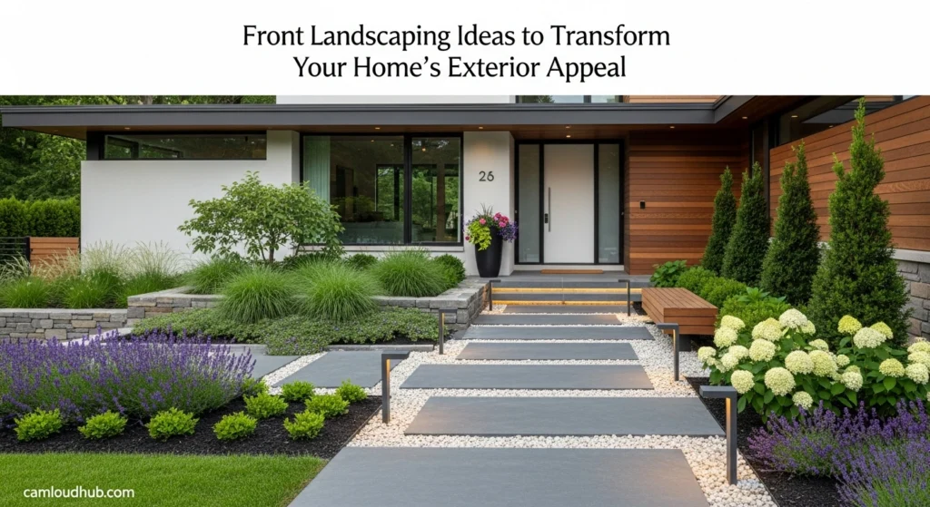 Front Landscaping Ideas to Transform Your Home’s Exterior Appeal 6 Front Landscaping Ideas to Transform Your Home’s Exterior Appeal