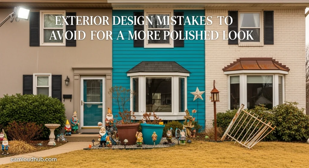 Exterior Design Mistakes to Avoid for a More Polished Look
