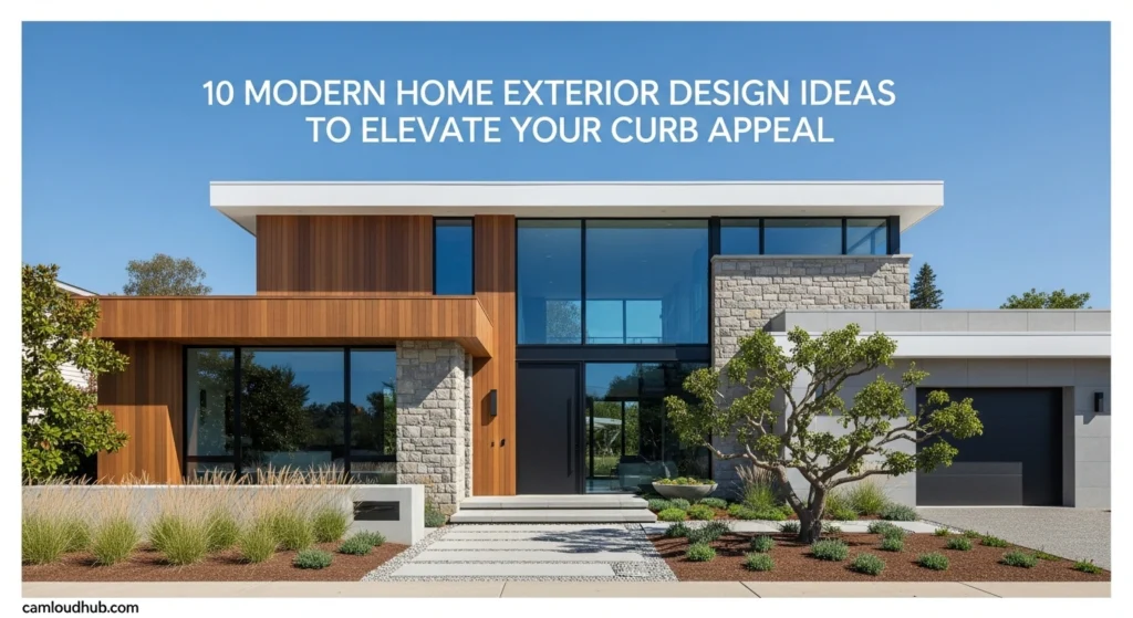 10 Modern Home Exterior Design Ideas to Elevate Your Curb Appeal 7 10 Modern Home Exterior Design Ideas to Elevate Your Curb Appeal