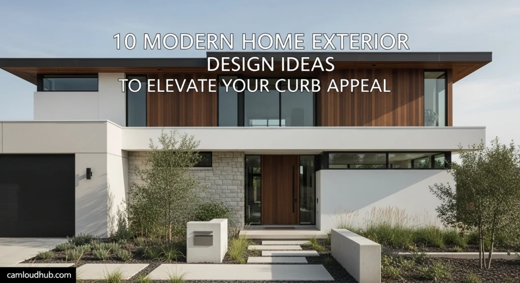 10 Modern Home Exterior Design Ideas to Elevate Your Curb Appeal 6 10 Modern Home Exterior Design Ideas to Elevate Your Curb Appeal