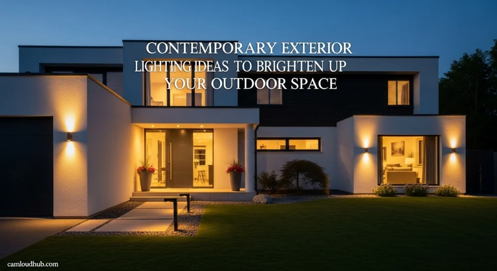 Contemporary Exterior Lighting Ideas to Brighten Up Your Outdoor Space