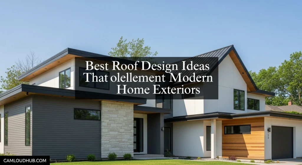 Best Roof Design Ideas That Complement Modern Home Exteriors