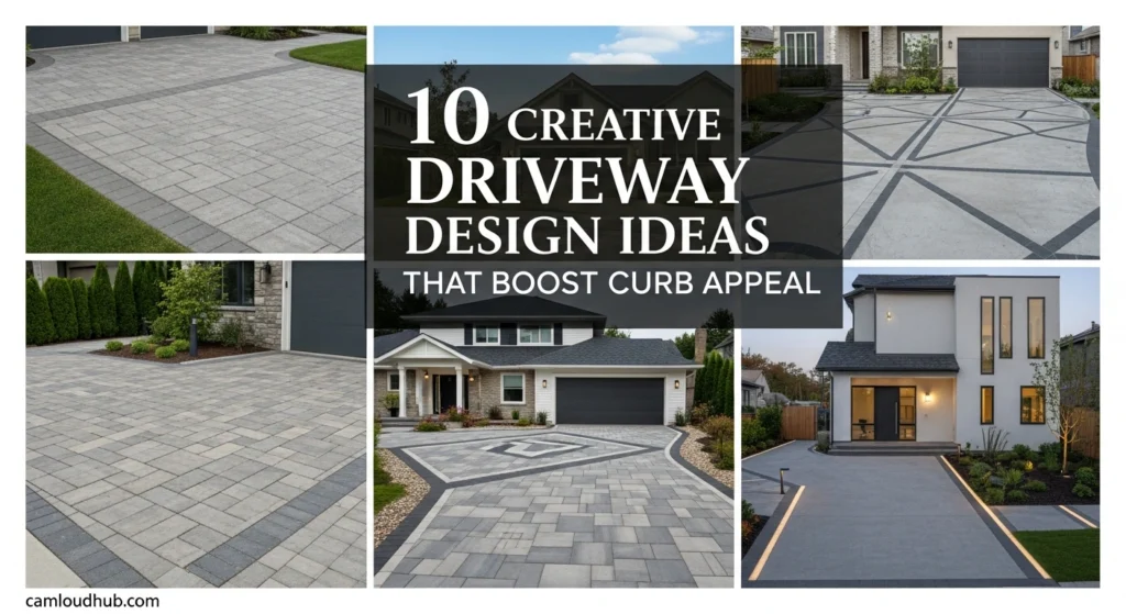 10 Creative Driveway Design Ideas That Boost Curb Appeal