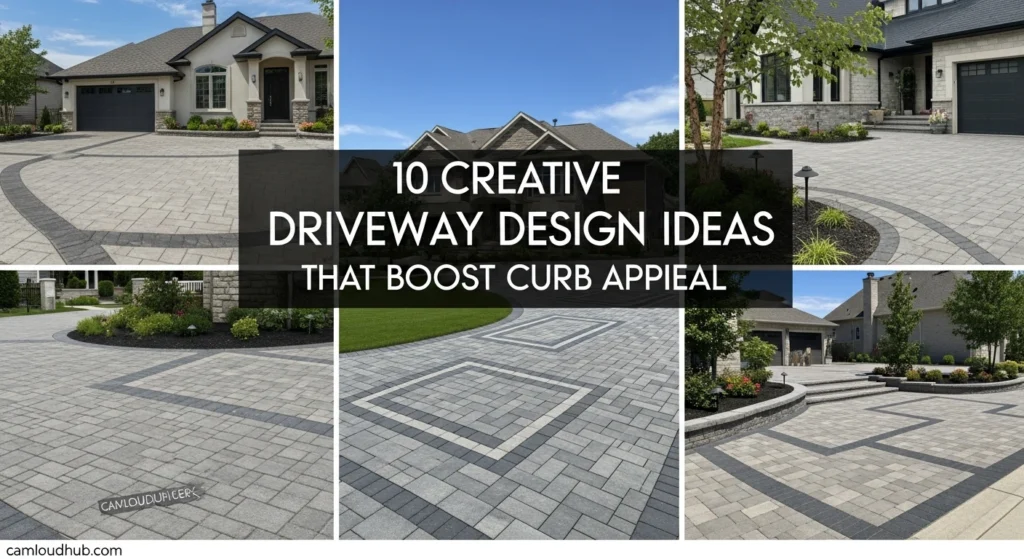 10 Creative Driveway Design Ideas That Boost Curb Appeal