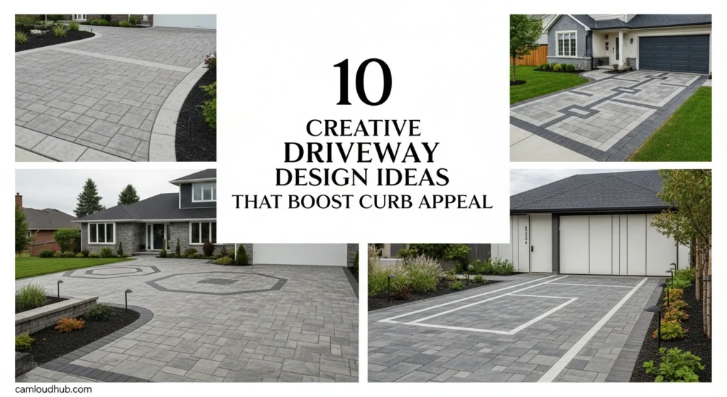 10 Creative Driveway Design Ideas That Boost Curb Appeal